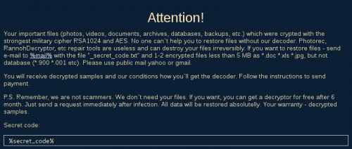 ransomware